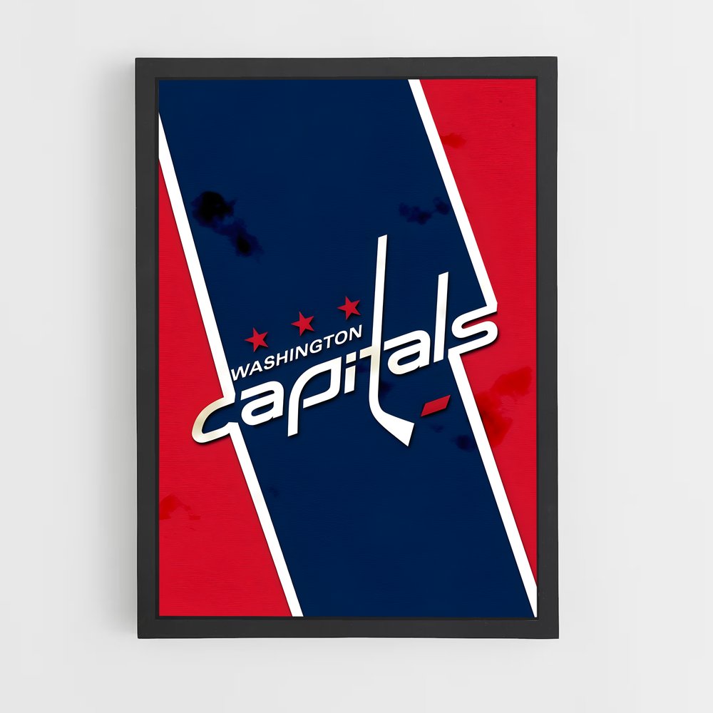 Poster Capitals Vibes – affiche Hockey sur glace (vue 2)
